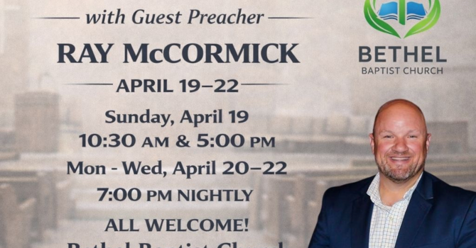 Revival with Pastor Ray McCormick