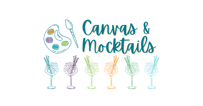 Canvas & Mocktails--Special Lunch & Craft Event