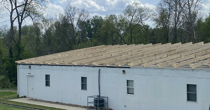 Roof construction Day 1 image