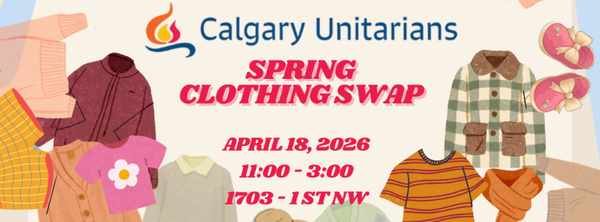 Calgary Unitarians Clothing Spring Swap