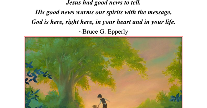 HOLY WORSHIP THIS SUNDAY, APRIL 19 AT 11:00 A.M. image