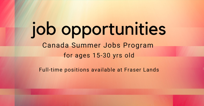 Summer Job Opportunities 2026