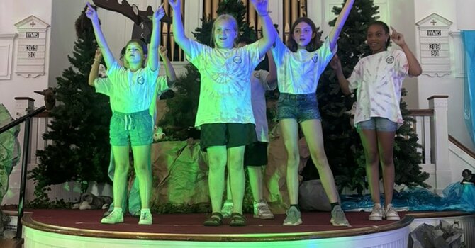 Vacation Bible Camp Performance and picnic supper