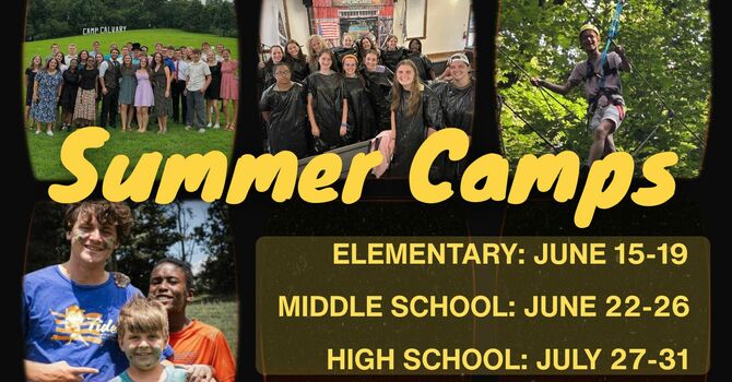 Summer Camp Registrations are LIVE!
