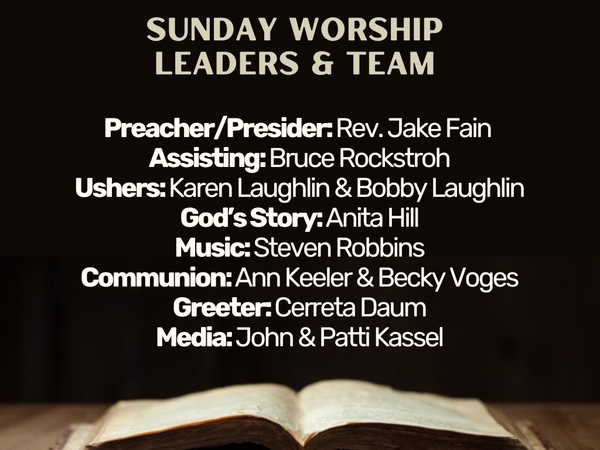 Leading us in Worship