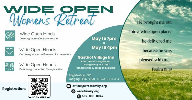 WIDE OPEN - Women's Retreat