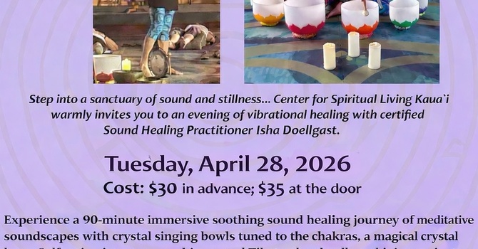 A Sacred Sound Bath Journey with Isha