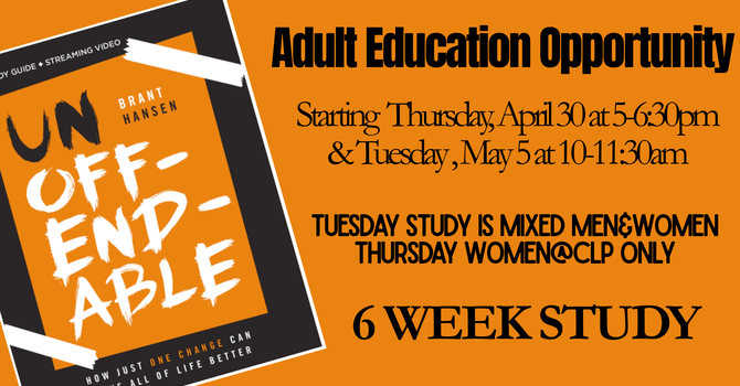 Unoffendable Bible Study