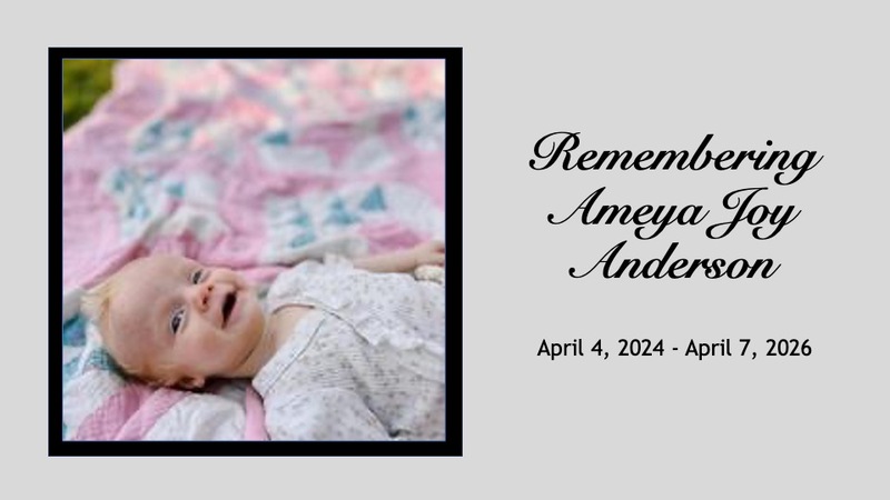 Funeral For Ameya Anderson