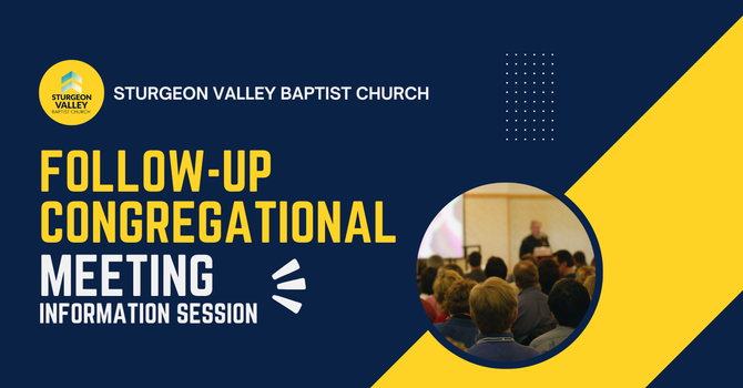 Follow-up Congregational Meeting