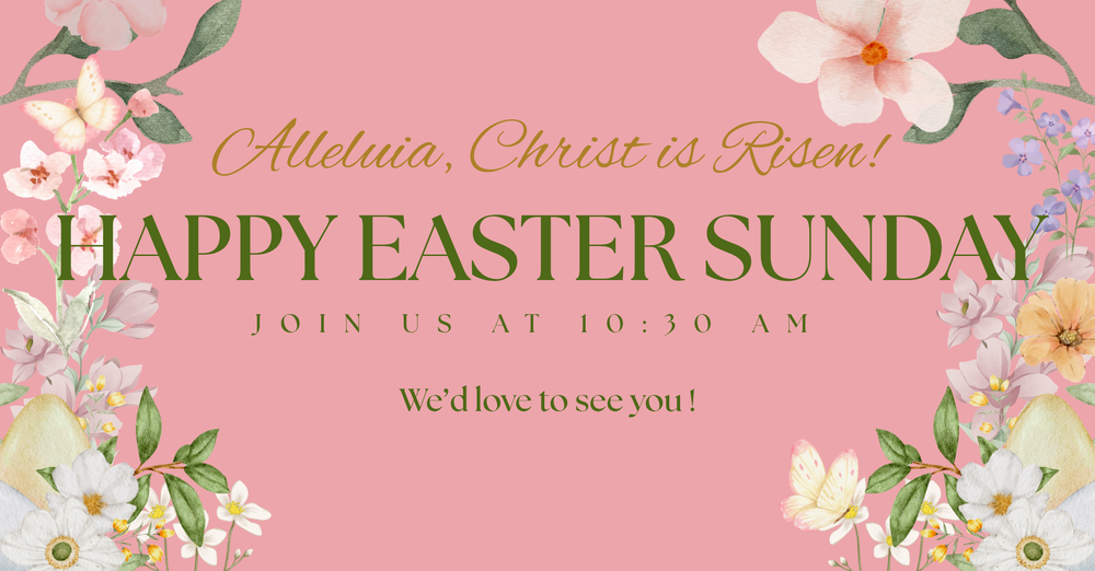 Easter Sunday Service ~ April 5 @ 10:30 am ~ with Rev. Robin Ross ~ "The Benefit of Doubt"