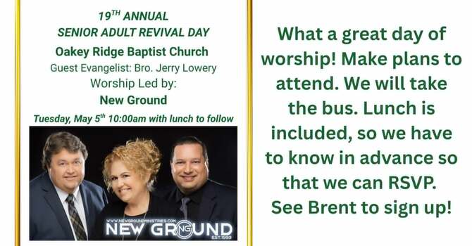 Senior Adult Revival