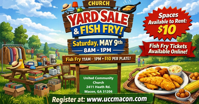 Community Yard Sale and Fish Fry 