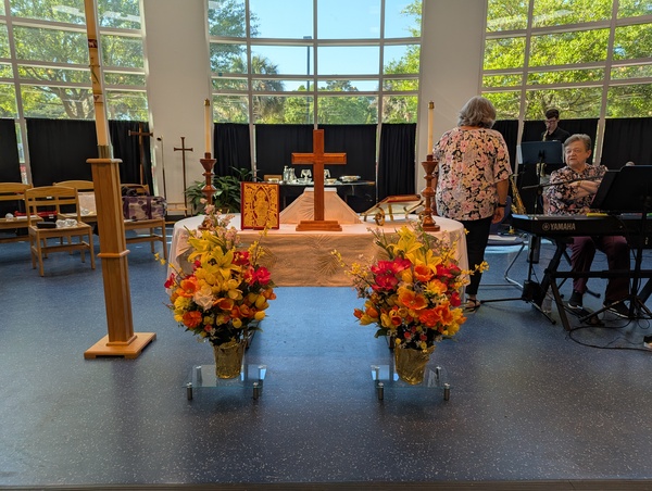 Altar Flowers April 12, 2026