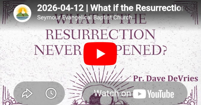 What If the Resurrection Never Happened?