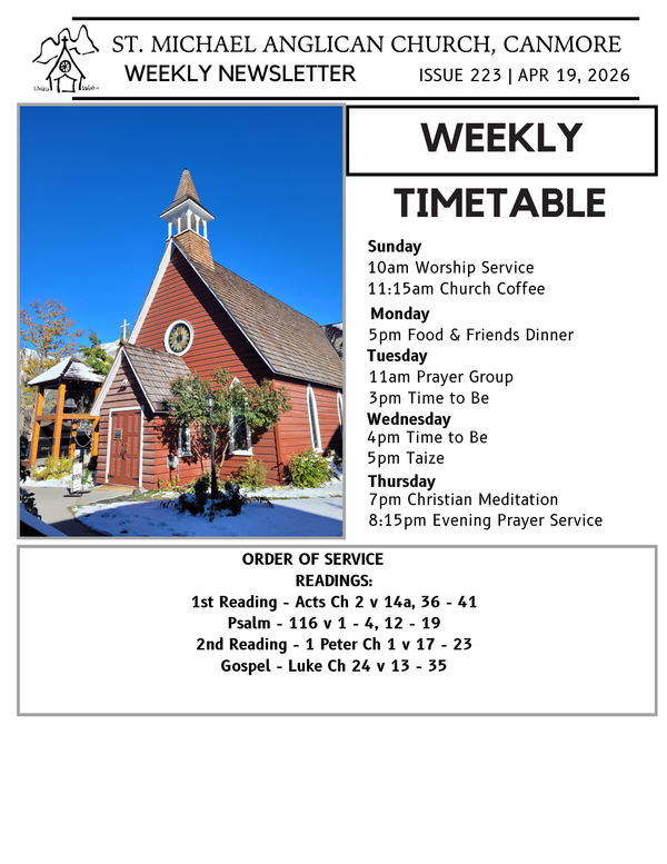 Weekly Timetable