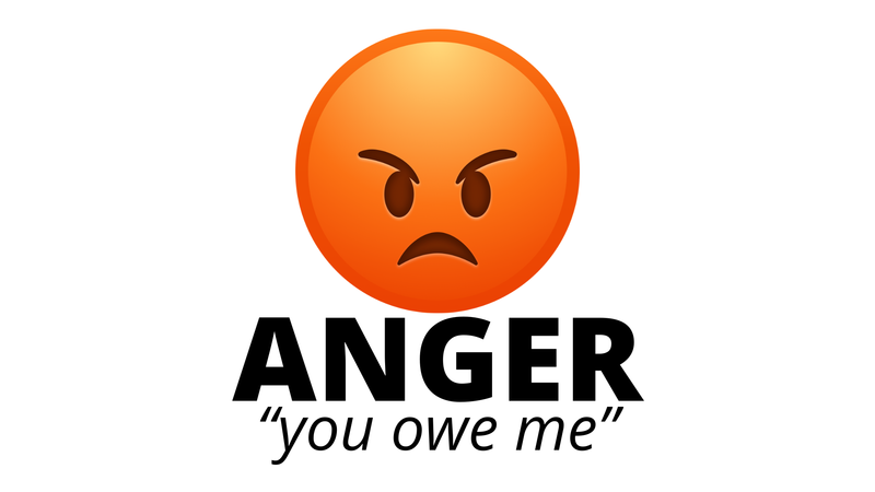 1. Anger: You Owe Me