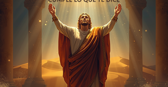 Dios cumple lo que te dice. image