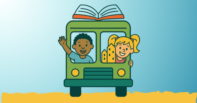 Summer Fun with the Oak Hills Book Bus