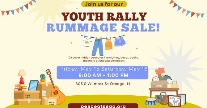 Youth Rally Rummage Sale