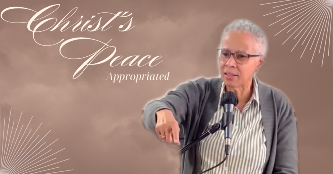 Christ's Peace Appropriated