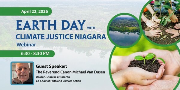 Invitation to Earth Day Webinar