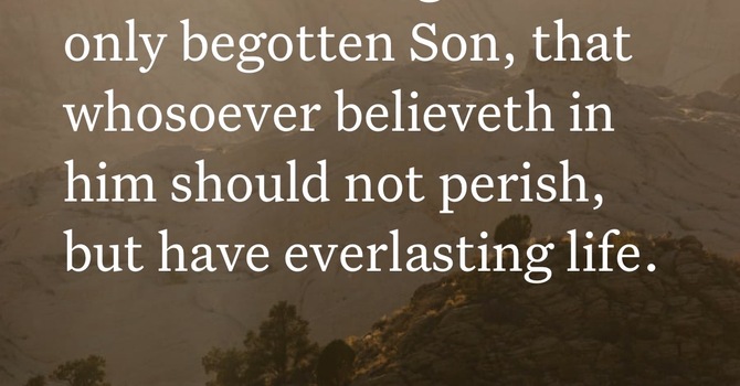 God So loves you image