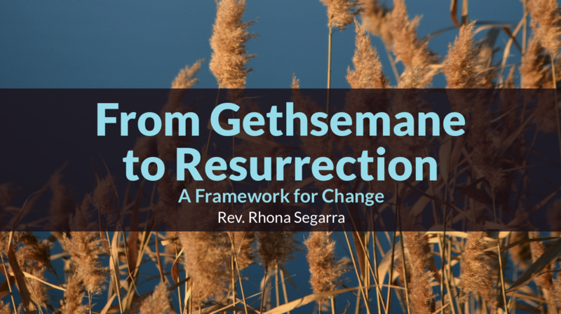 From Gethsemane to Resurrection