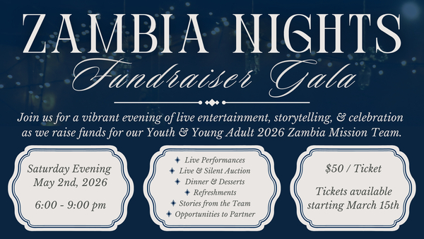 Zambia Nights Fundraiser Gala