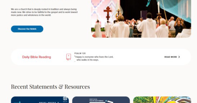 ELCA Launches New Website image