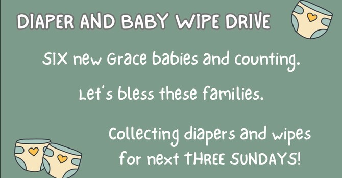 Diaper Drive for Grace Babies image