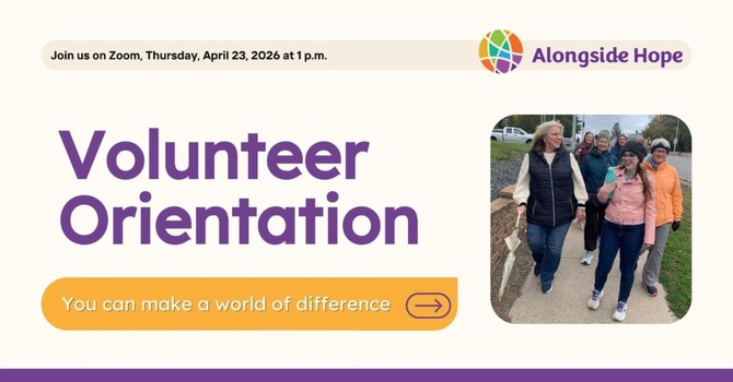 Alongside Hope Volunteer Orientation