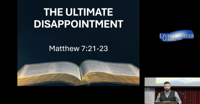 Chuck's First Sermon image