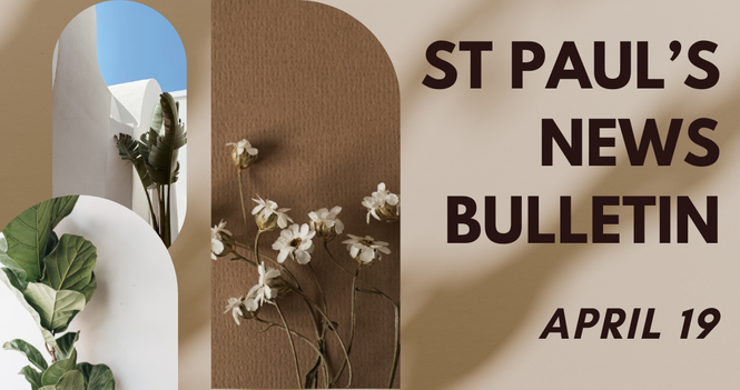 April 19 News Bulletin