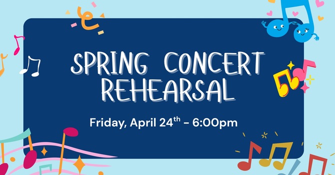 Spring Concert Rehearsal