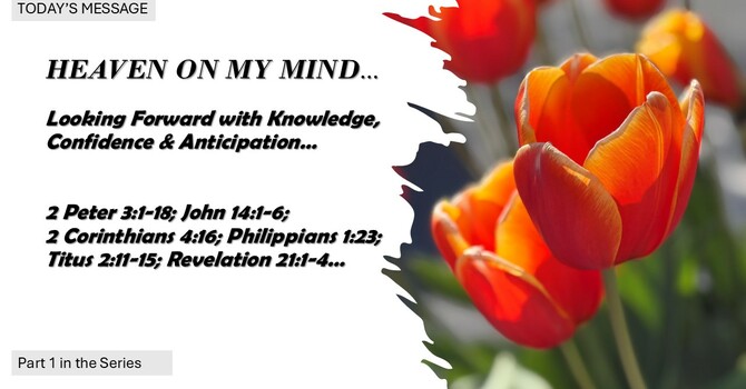 "Looking Forward with Knowledge, Confidence & Anticipation"