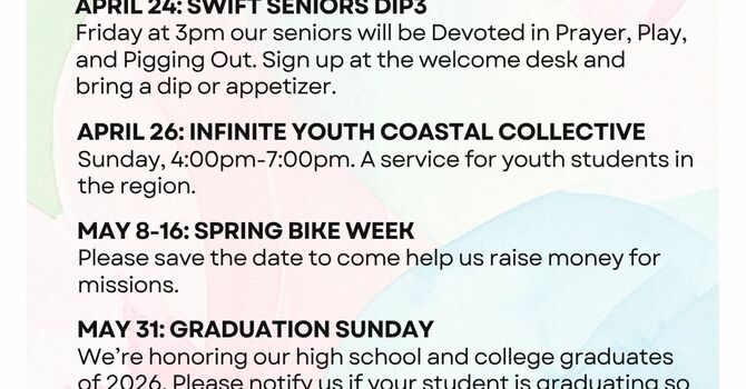 Digital Bulletin 4.19.26