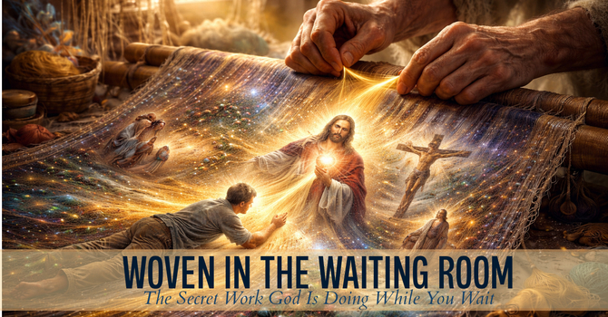 WOVEN IN THE WAITING ROOM image