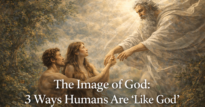 The Image of God | 3 Ways Human's reflect God's Image image