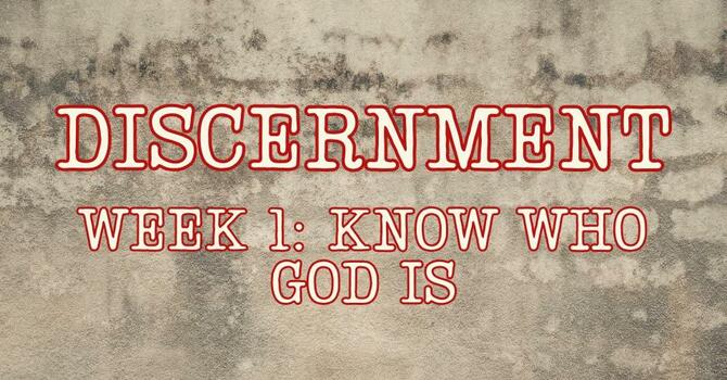 Know Who God Is