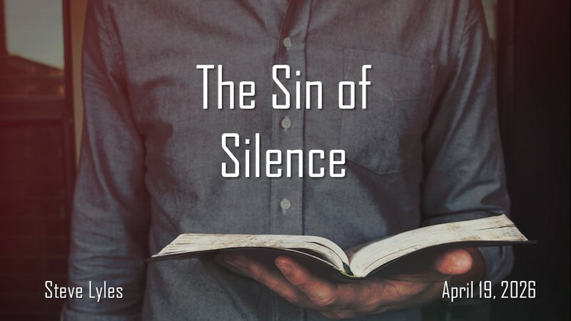 The Sin of Silence