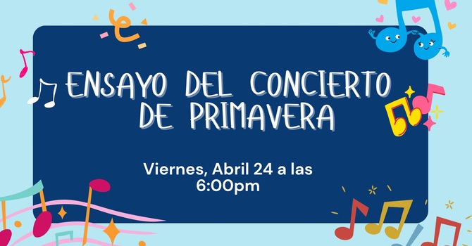 Spring Concert Rehearsal