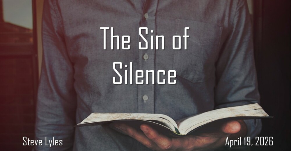 The Sin of Silence