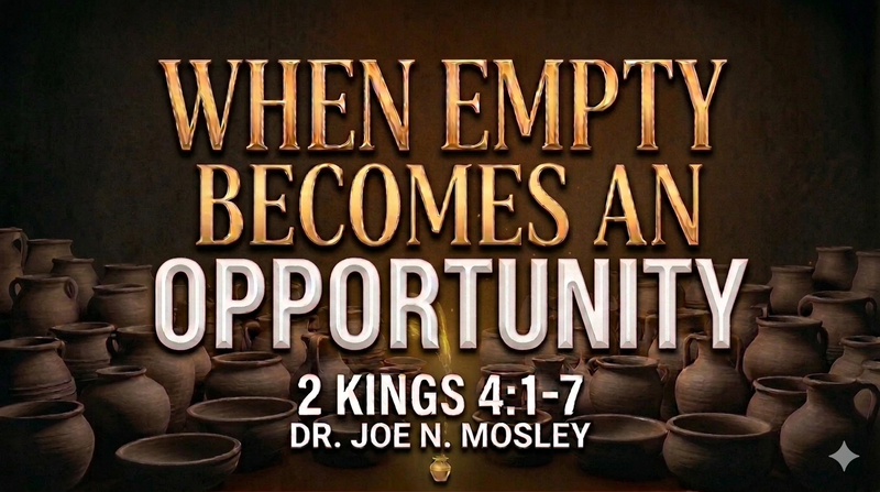 When Empty Becomes An Opportunity 