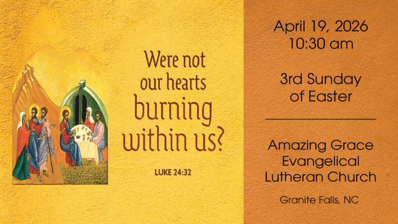 3rd Sunday of Easter