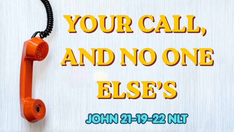 Your Call, And No One Else's