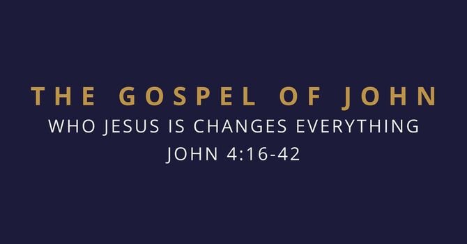 Who Jesus is Changes Everything