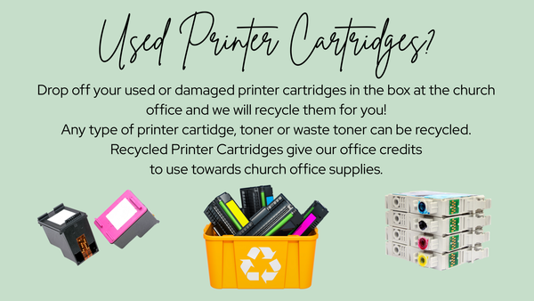 Do you have used printer cartridges?