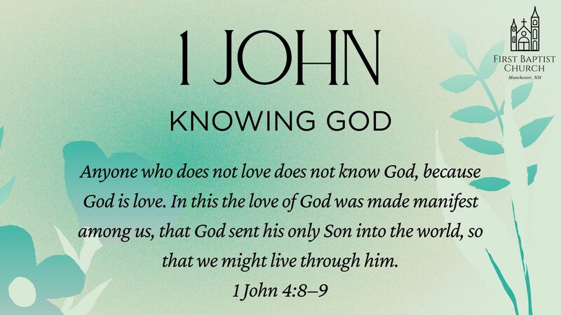 Cutting Christianity in Half, 1 John 1:1-10