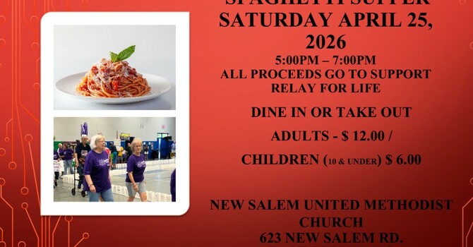 SPAGHETTI SUPPER  image
